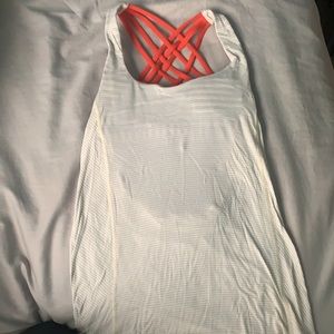 Lulu lemon workout top with built-in bra